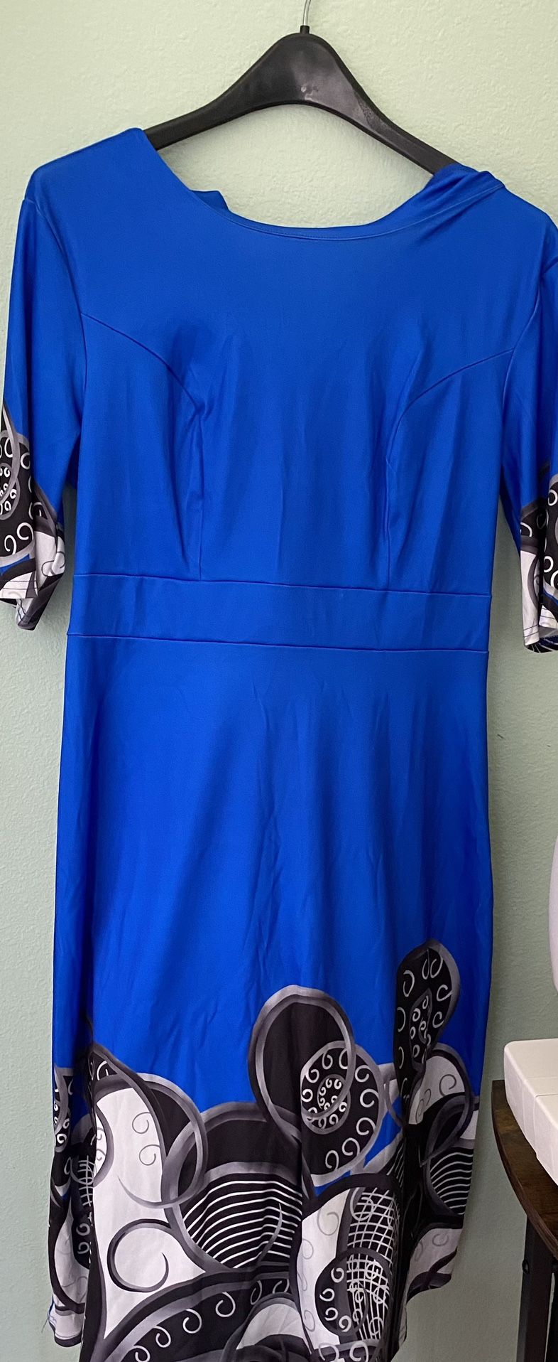 Royal Blue Dress