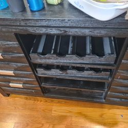 Jordan Furniture Wine Cabinet