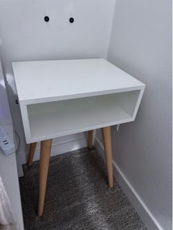 White Side table