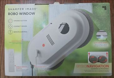 Sharper Image Robo Window Cleaner