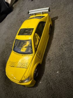 Jada import racer Lexus IS300 yellow 1:24 scale Diecast