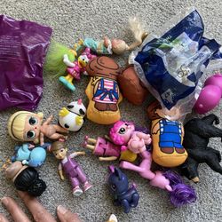 Little Plastic Girl Toys 