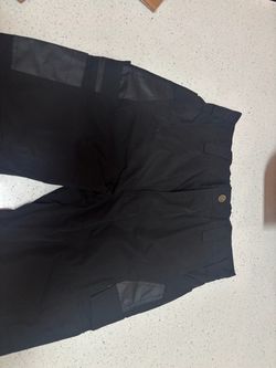 Black Tactical Cargo Pants