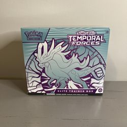 Pokémon TCG Temporal Forces ETB Walking Wake Factory Sealed