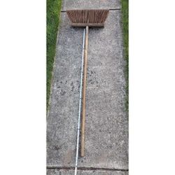 Garage Push Broom - 24" Wide Broom