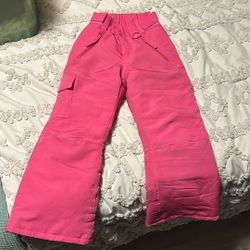 Size 5/6 Medium Pink Snow Pants 