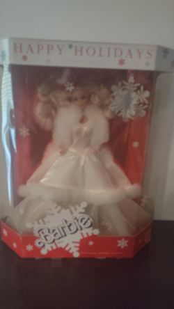 Holiday Barbie 1990 Unopened Package 