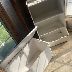 Toy Box and Book Shelve