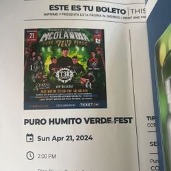 2 Tickets For Tomorrow 