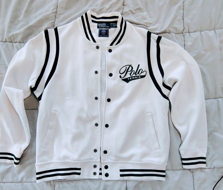 Ralph Lauren Polo Wimbledon Varsity Jacket Limited Edition Size Large