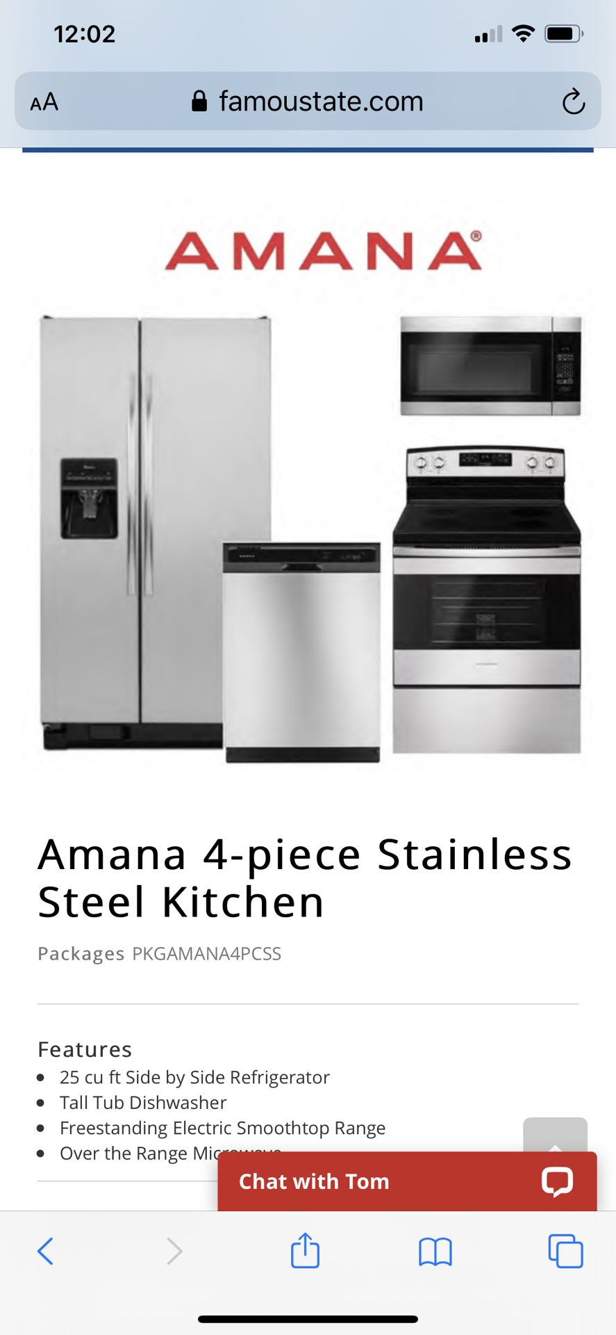 ISO used stainless kitchen appliance set Refrigerator Stove dishwasher