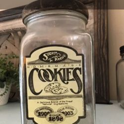 Vintage Large Store Cookie Jar 