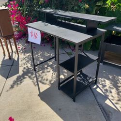 Small Desk With Monitor Stand