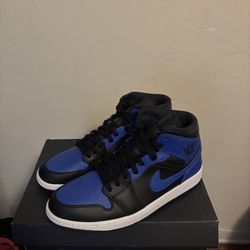 Air Jordan 1 Mid ‘Hyper Royal’ - Men’s Size 11 - With Box