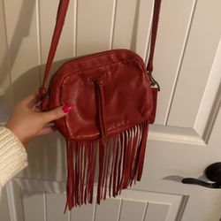 Lucky Brand Cross Body Purse With Fringe
