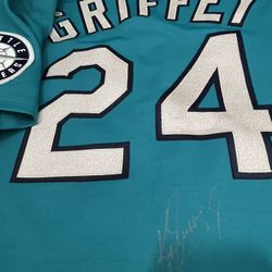 Signed & In Hall Of Fame Griffey Jersey $450