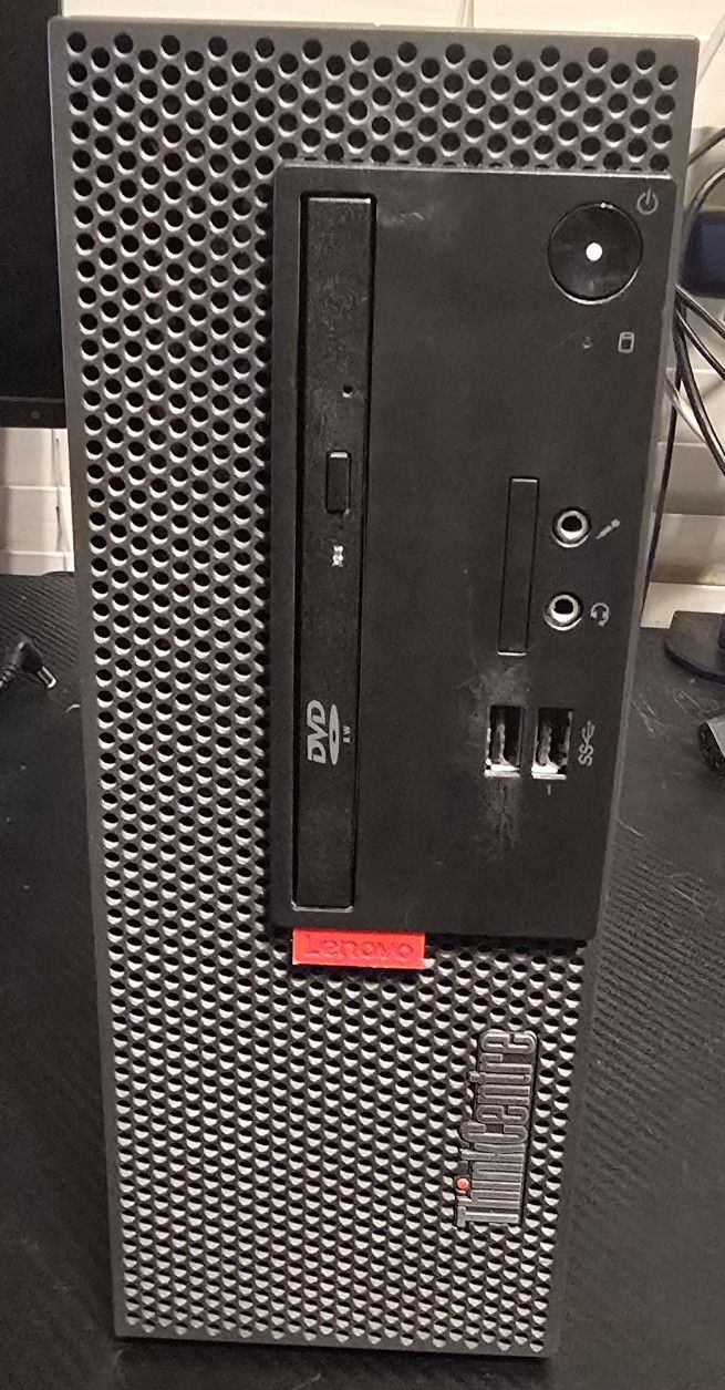 DeskTop 🖥 LENOVO M710e Intel i5, 3.0GHz. CPU /8.0GB. RAM /500GB HDD - Windows 11, DVD, Wi-Fi, Work Excellent ✔️
