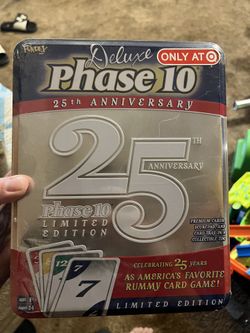 Target Exclusive Deluxe Phase 10 Sealed.