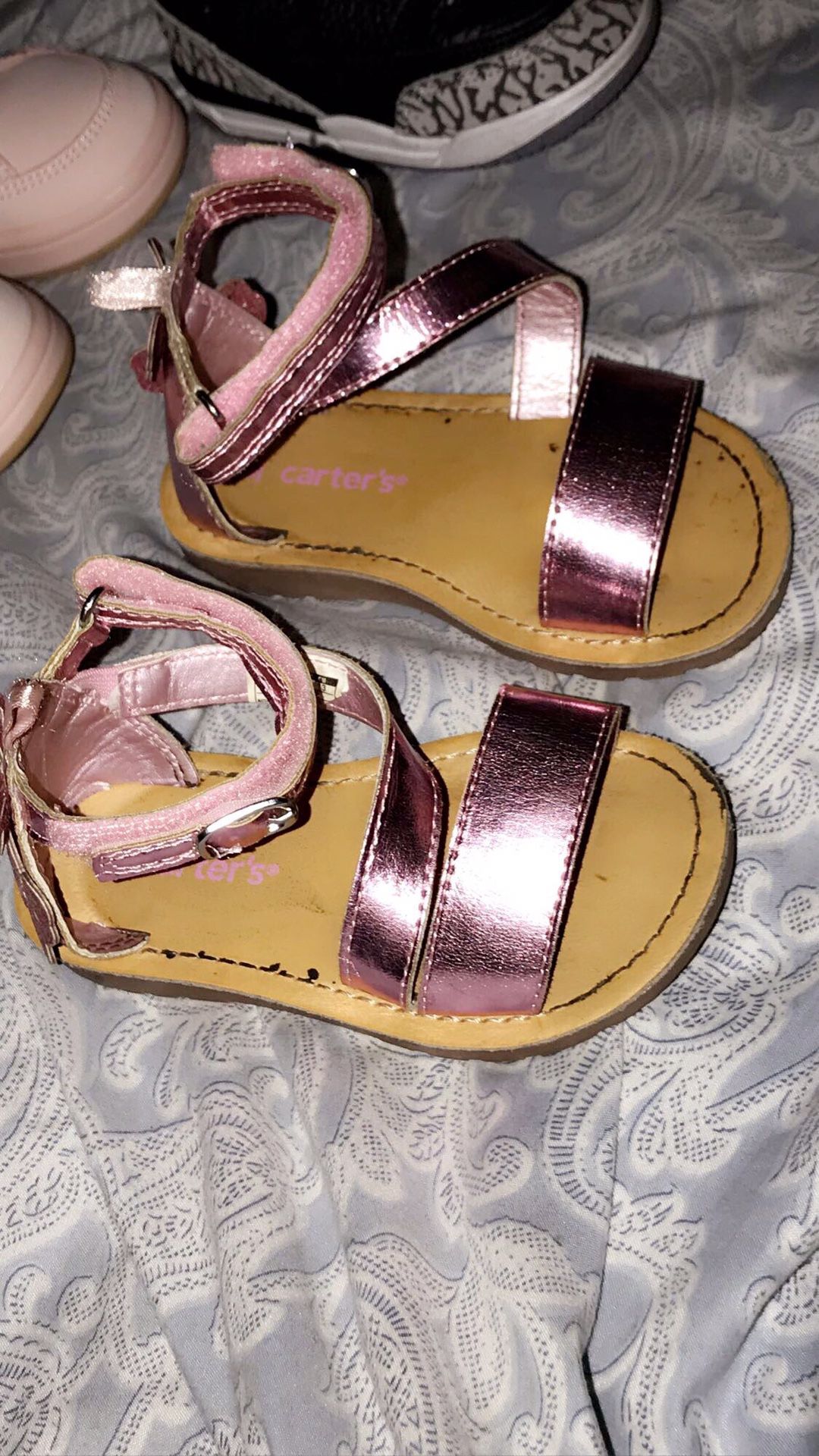 Carters Pink Toddler Sandals