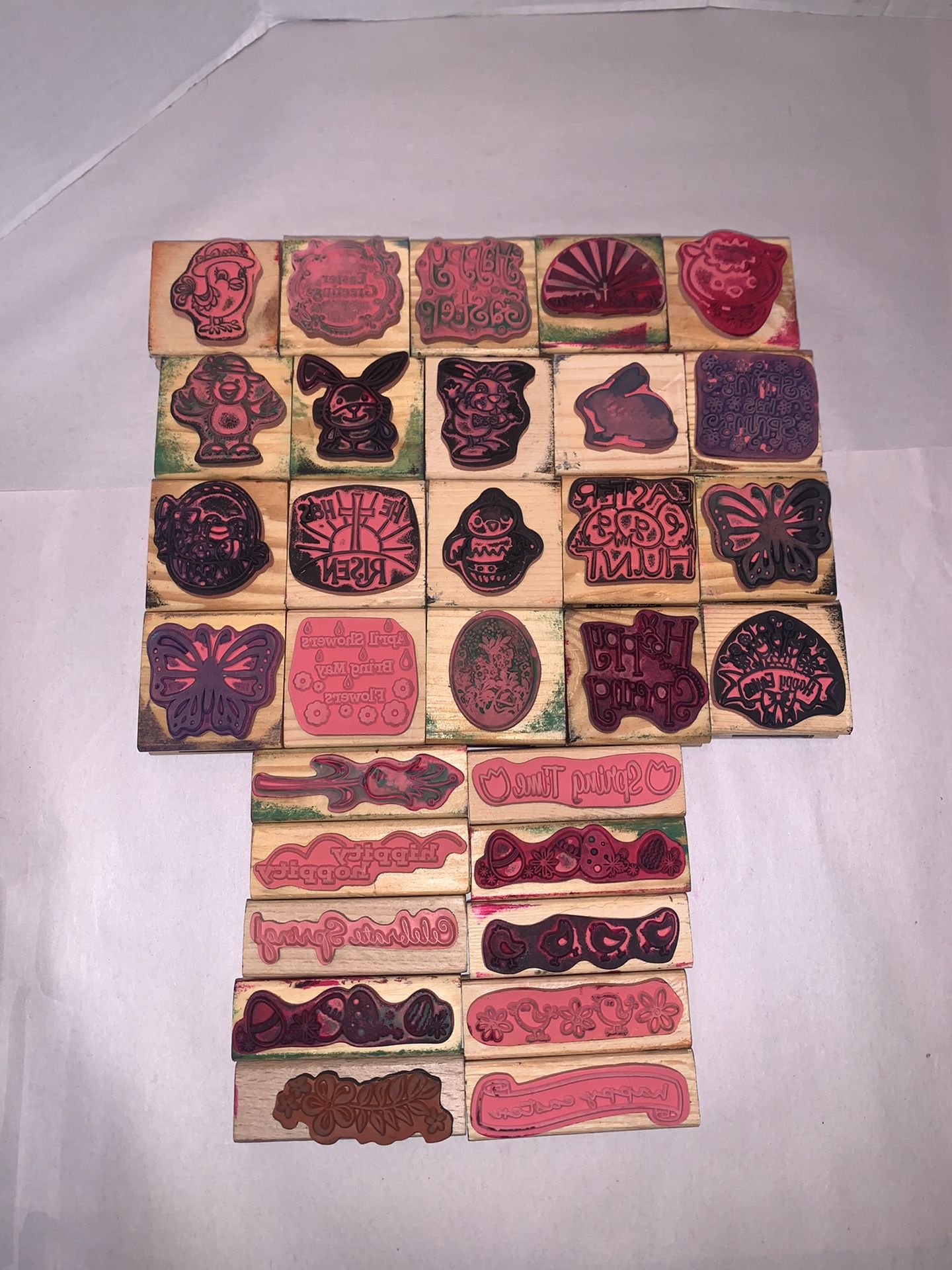 Set Of 66 Easter Eggs Spring Butterflies Stamps Studio G Craft Smart Michael’s Hobby Lobby Crafts Art Teacher Daycare Preschool Elementary School