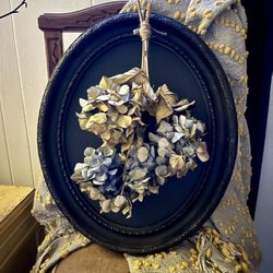 Dark Academia Wall Art - Dried Hydrangeas 