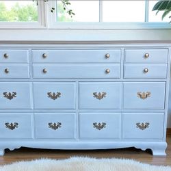 Newly Refinished 7-drawer Dresser