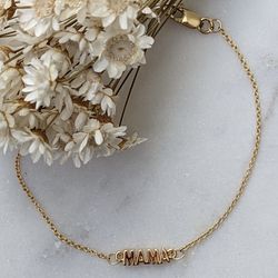 Mama Bracelet (gold Filled) 