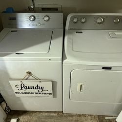 Washer and Dryer