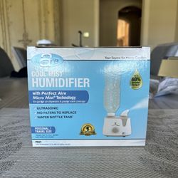 Cool Most Humidifier for Personal/travel Size