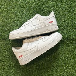 Nike Air Force 1 x Supreme White Size 12 Men AF1 Low No Box