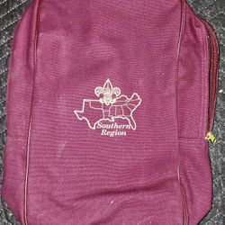 Vintage Boy Scouts of America Southern Region Shoe / Toiletry Bag