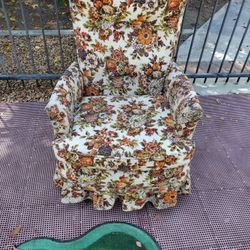 Antique Rocking Chair ( Excellent Condition) & 3 Chairs