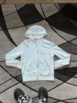 2000 nike baby blue zip up