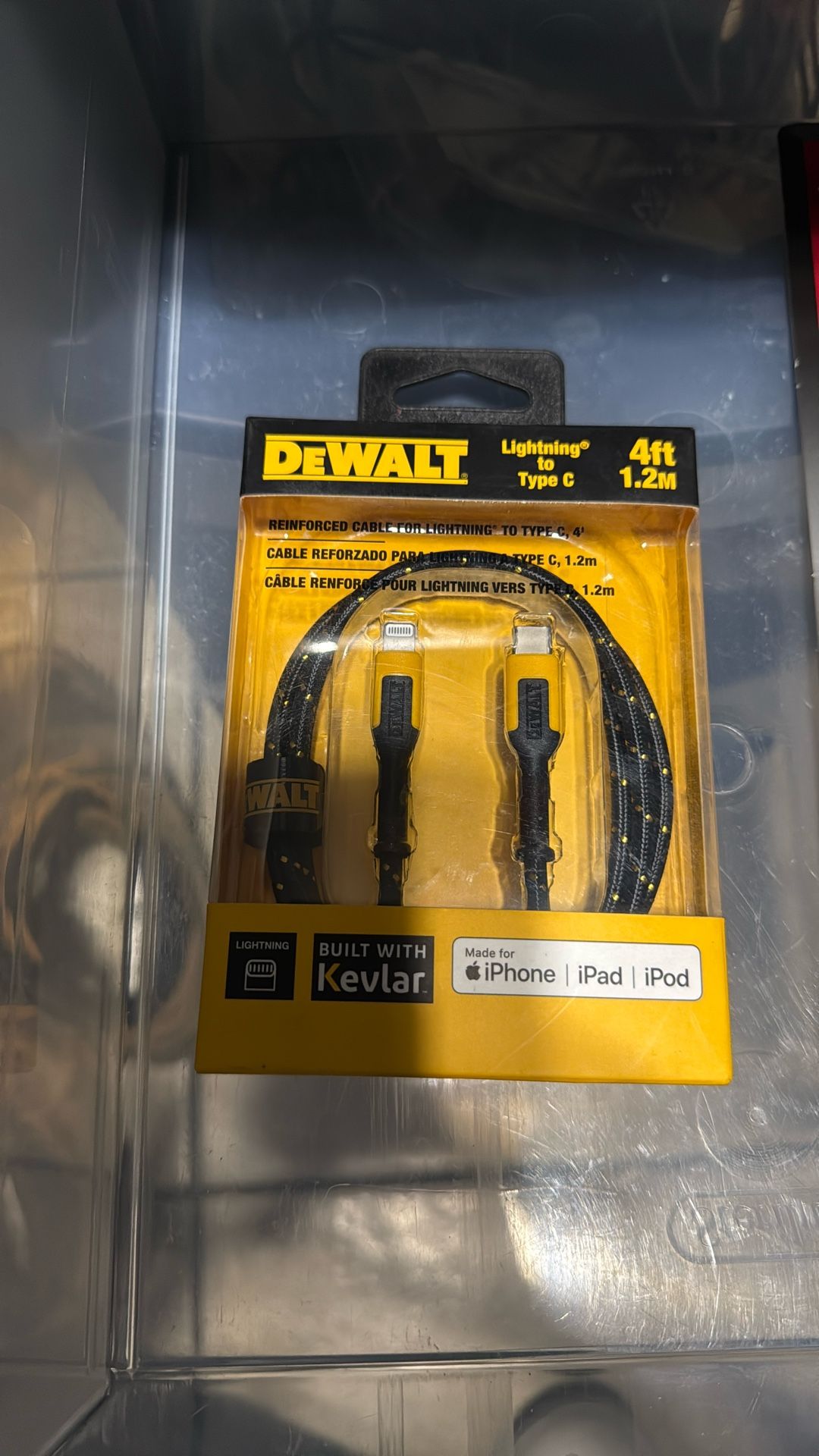 Dewalt iPhone Charger 