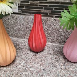 NEW 3D FLOWER VASES 