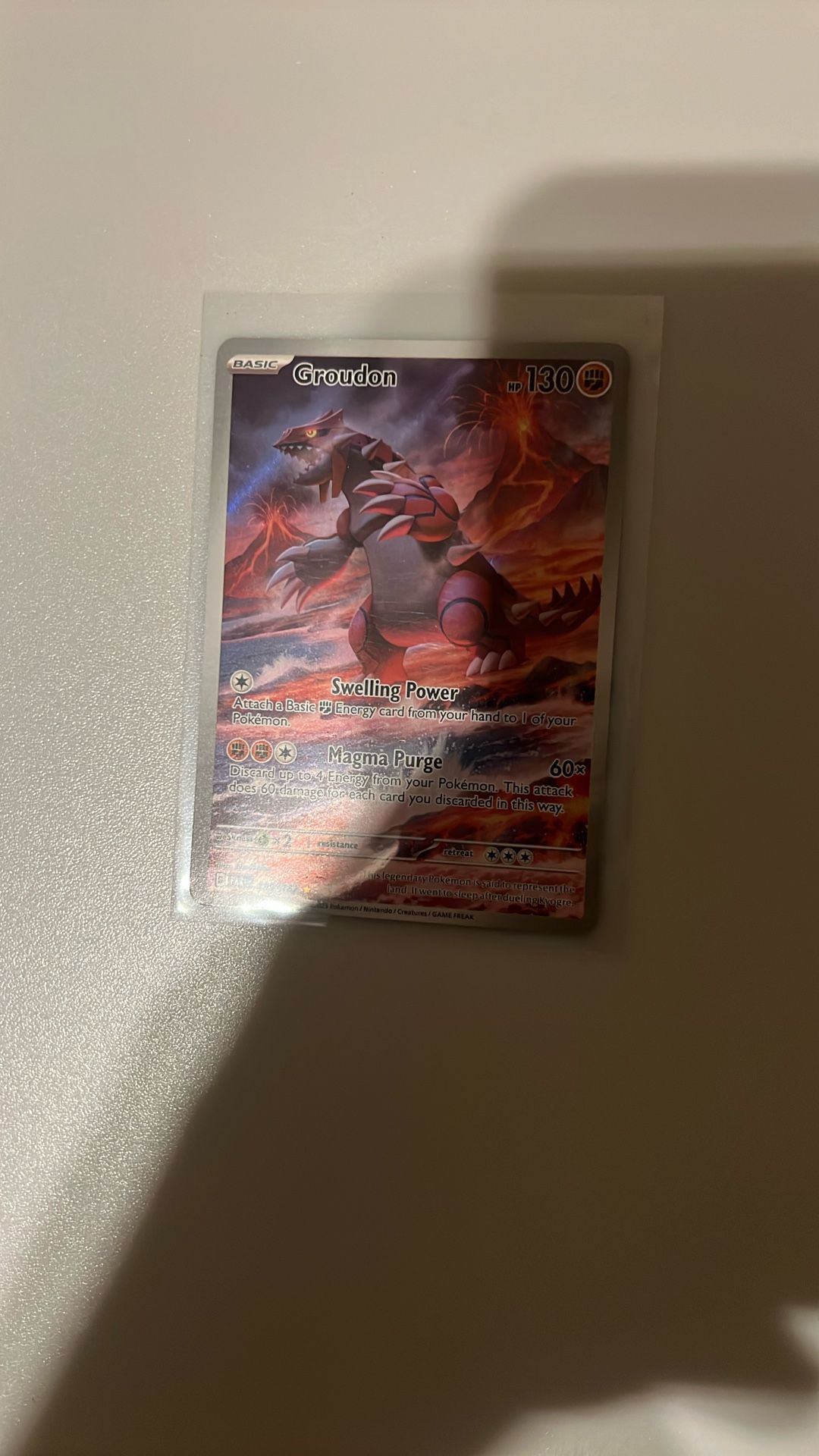 Groudon 199/182 ( IR ) 