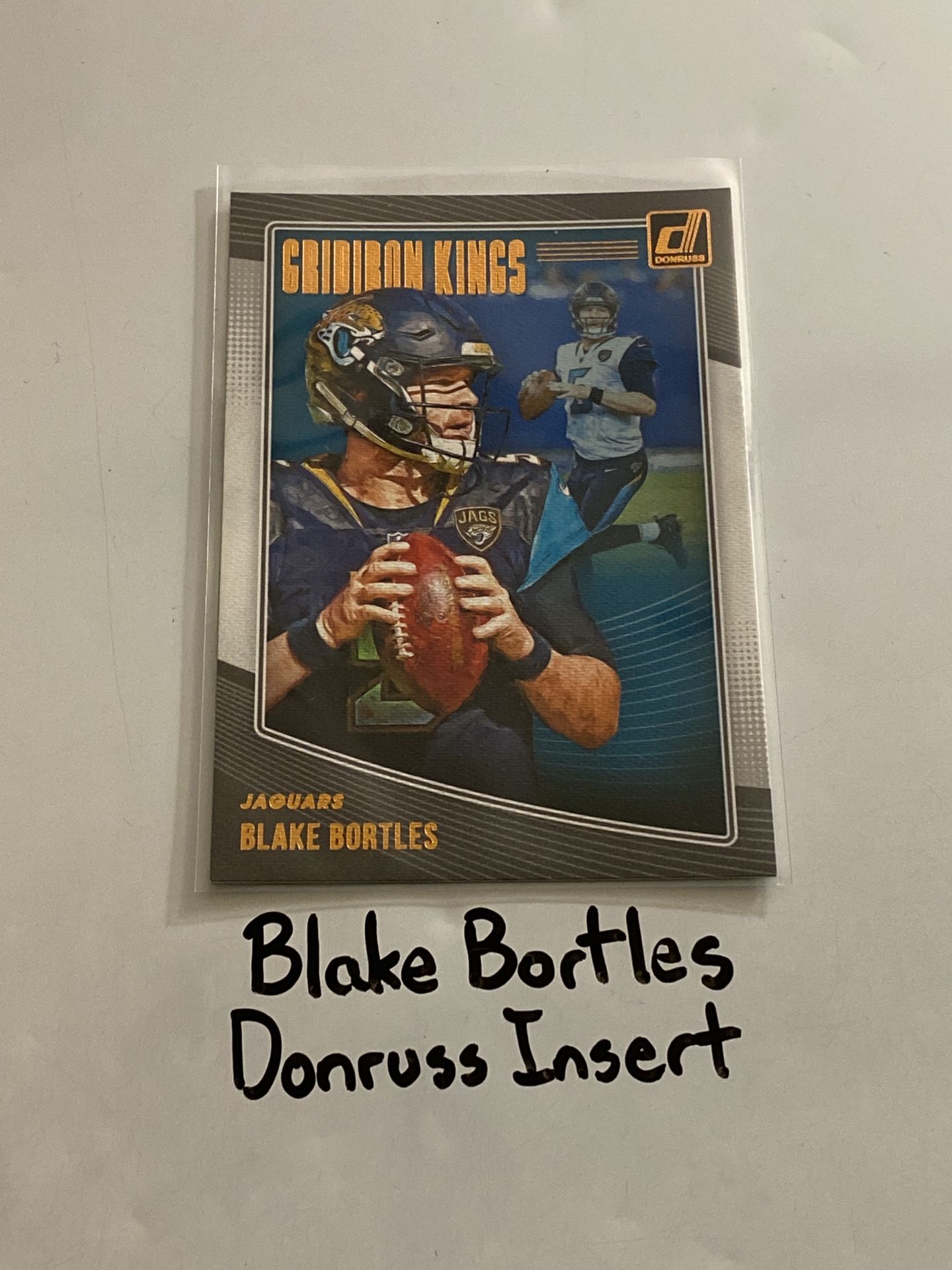 Blake Bortles Jacksonville Jaguars QB Donruss Short Print Insert Card.