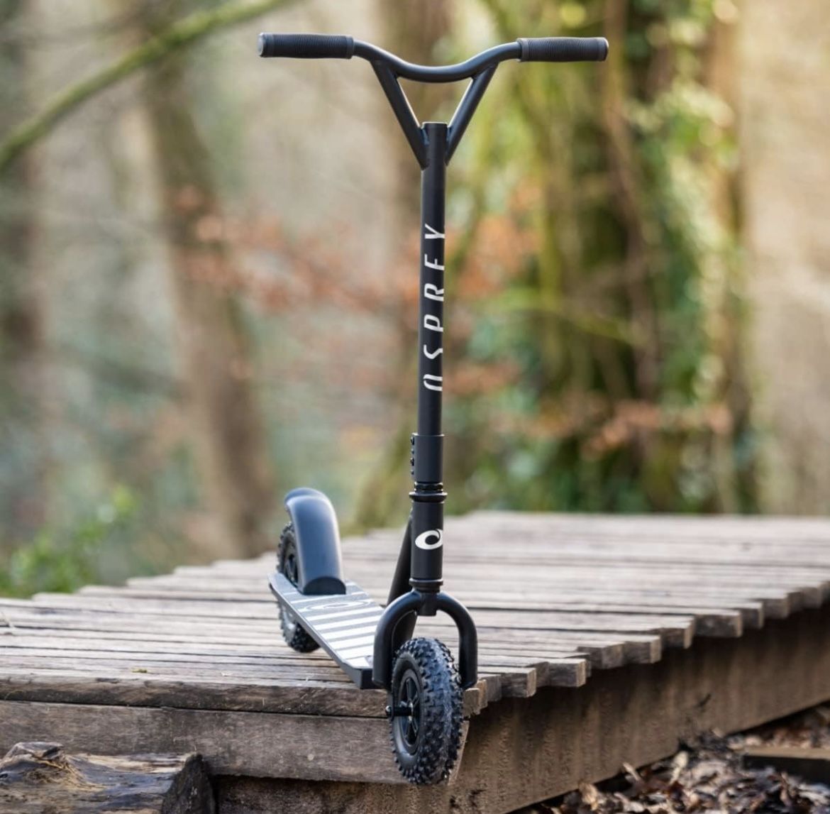 28-142/143/144 Osprey Decoy Dirt Scooter, All Terrain Scooter with Pneumatic Tyres, Off-Road Adults and Kids