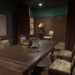 Antique Solid Wood Table Expandable