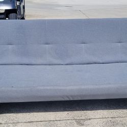 Gray Ikea Reclining Futon (Delivery Available)