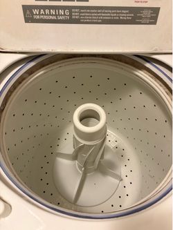 Ge top load washer& dryer set!!
