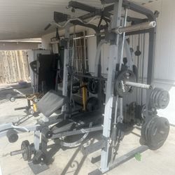 Golds Gym Smith Machine
