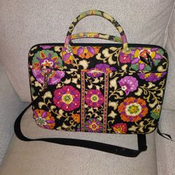 Vera Bradley Laptop Case/ Crossbody