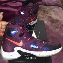 Lebron James Sneakers, Lebron XIII, Men’s size 8.5, Purple/Violet 
