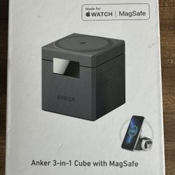 Anker 3- In -1 Power cube With MagSafe New Sealed