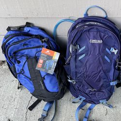 Two Hiking Backpacks