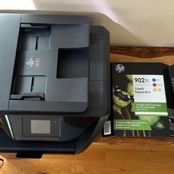 HP Wireless Printer Copier Fax 