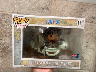 Funko pop one piece Luffy going with going merry