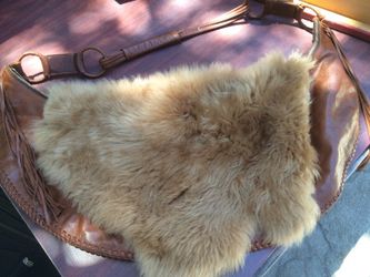 Made for Pearl bag with fur & fringe