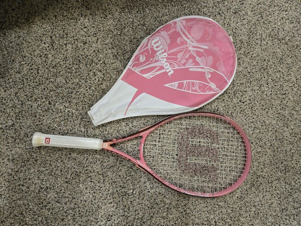 Used Once WOMENS Tennis Racket
